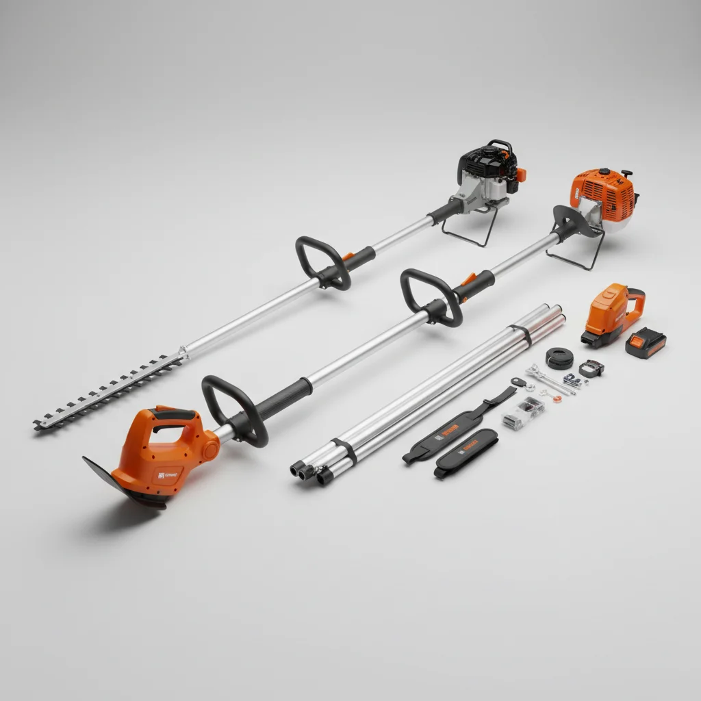Hedge Trimmer Extension Poles: Reach High Hedges Safely