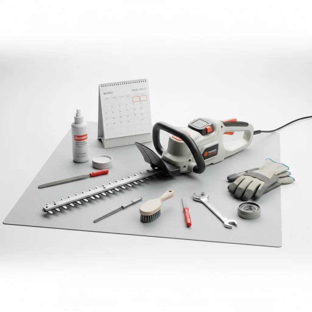 Hedge Trimmer Maintenance Schedule: How Often to Service?